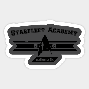 Star Fleet Academy Intelligence Division Sticker